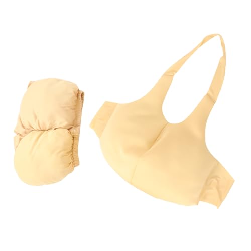 Beaupretty Fake Bauch Falscher Hintern Kostüm Für Männer Gepolsterter Bauch Bauchstütze Lustige Requisite Kostüm Für Erwachsene Gepolsterte Stütze Bauchfüller Kostümsachen Polyester Khaki von Beaupretty