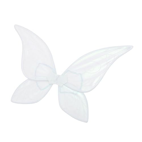 Beaupretty Faltbare Weiß Engelsflügel Kostümzubehör Leichtes Bequemes Party und Bühnenornament für Erwachsenenaufführungen für Halloween Weihnachten Geburtstagsfeiern von Beaupretty