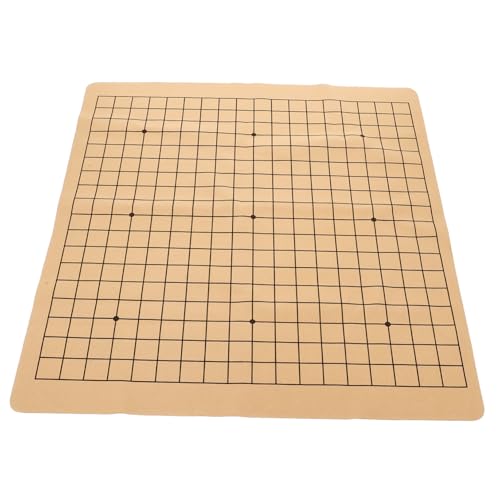 Beaupretty Faltbares Doppelseitiges Schachbrett aus Velours für Chinesisches Xiangqi und Go Tragbare Klappbare Spielmatte Vielseitiges Marmorschachbrett für Schüler und Erwachsene Kompaktes Beaupretty Faltbares Doppelseitiges Schachbrett aus Velours für Chinesisches Xiangqi und Go Tragbare Klappbare Spielmatte Vielseitiges Marmorschachbrett für Schüler und Erwachsene Kompaktes von Beaupretty