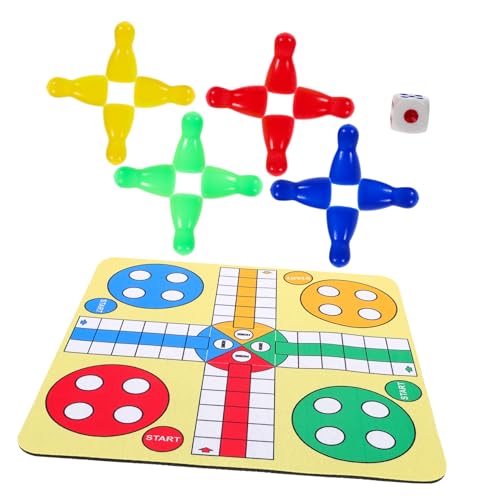 Beaupretty Faltbares Fliegendes Schach Spielbrett Tragbares Brettspiel für Erwachsene Robust und Wiederverwendbar für Zuhause Reisen und Freizeitspaß von Beaupretty