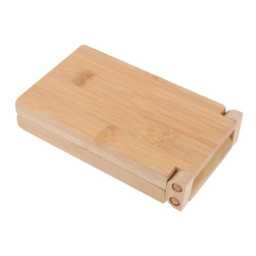 Beaupretty Faltbares Mancala Brettspiel aus Sicheres Lernspielzeug für Strategisches Trainingsspiel Glatte Oberfläche Klappbar Naturholzspiel für Familie und Erwachsene von Beaupretty