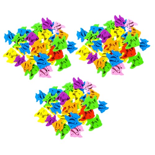 Beaupretty Farbige Fischform Schaumstoffaufkleber Pack Selbstklebende Eva Sticker für DIY Bastelprojekte Schulmaterial und Kreative Aktivitäten Beaupretty Farbige Fischform Schaumstoffaufkleber Pack Selbstklebende Eva Sticker für DIY Bastelprojekte Schulmaterial und Kreative Aktivitäten von Beaupretty