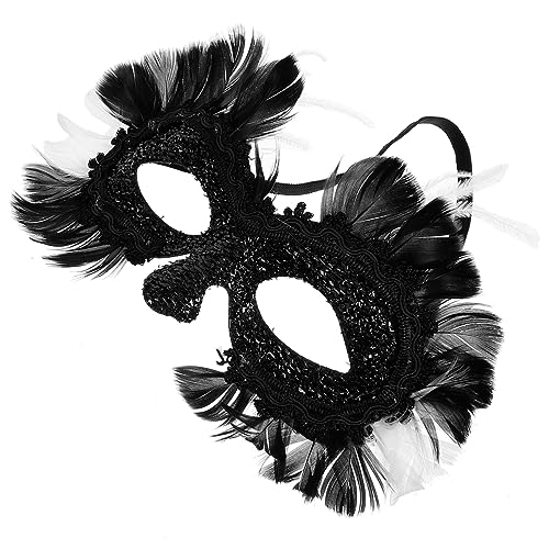 Beaupretty Federn Masquerade Maske Damen Cosplay Verstellbar Party Karneval Halloween Dekorativ Kreativ Beaupretty Federn Masquerade Maske Damen Cosplay Verstellbar Party Karneval Halloween Dekorativ Kreativ von Beaupretty