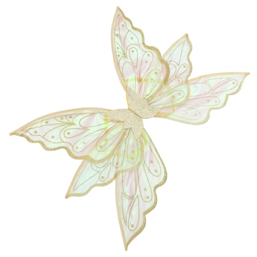 Beaupretty Feenflügel Dekorationen schmetterlingsflügel kostüm Fee Schmetterlingsflügel Schmetterlingskostüm für Weiß Party Flügel für schmetterling kostüm flügel Garn Golden Beaupretty Feenflügel Dekorationen schmetterlingsflügel kostüm Fee Schmetterlingsflügel Schmetterlingskostüm für Weiß Party Flügel für schmetterling kostüm flügel Garn Golden von Beaupretty