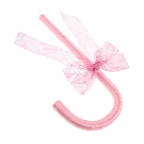 Beaupretty Festlicher Kinderkostüm Schleifenstock mit Schleifendekor Langlebiger Cosplay Zubehörstab für Weihnachten Valentinstag Prinzessinnenkostüm Foto Requisiten Partydekoration von Beaupretty