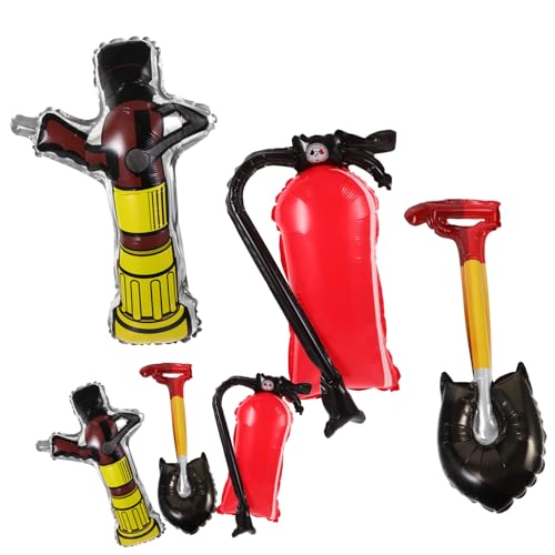 Beaupretty Feuerwehrparty Folienballons Teilig Feuerlöscher Feuerwehrschaufel und Hydrant Ballons Praktische Wiederverwendbare Deko für Kindergeburtstag Foto Requisiten Halloween Beaupretty Feuerwehrparty Folienballons Teilig Feuerlöscher Feuerwehrschaufel und Hydrant Ballons Praktische Wiederverwendbare Deko für Kindergeburtstag Foto Requisiten Halloween von Beaupretty
