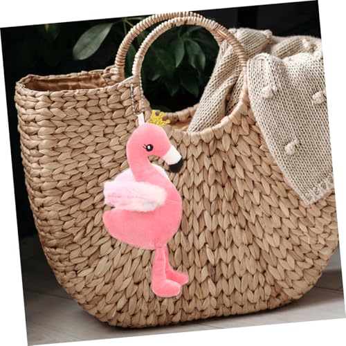Beaupretty Flamingo Plüschtier und Süß Kuscheliges Vogelspielzeug für Mädchen Niedliches Flamingo Plüsch Schlüsselanhänger Dekoratives für Junge Mädchen und Fördert Kreativität und Fantasie von Beaupretty