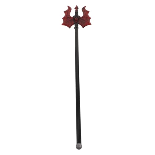 Beaupretty Flammen Dreizack Mistgabel Kostüm Horror Halloween Requisiten Trio Halloween Kostüm Beleuchtete Halloween Dekorationen Für Draußen Stroboskoplichter Für Draußen von Beaupretty