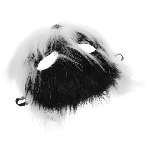 Beaupretty Flauschige Katzenmaske für Cosplay Halloween Realistische Halbmaske für Kostümpartys Süße Kätzchen Maske für Maskeraden Feiern Vielseitiges Accessoire mit Langem Fell für Beaupretty Flauschige Katzenmaske für Cosplay Halloween Realistische Halbmaske für Kostümpartys Süße Kätzchen Maske für Maskeraden Feiern Vielseitiges Accessoire mit Langem Fell für von Beaupretty