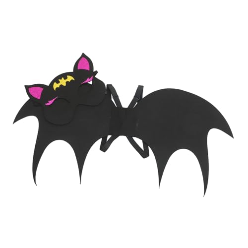 Beaupretty Fledermaus Kostüm mit Realistischer Schwarzer Maske und Flügeln Langlebiges Cosplay Zubehör für Halloween Karneval Fasching und Kostümpartys Jahre Beaupretty Fledermaus Kostüm mit Realistischer Schwarzer Maske und Flügeln Langlebiges Cosplay Zubehör für Halloween Karneval Fasching und Kostümpartys Jahre von Beaupretty