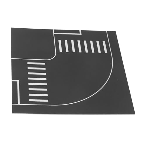 Beaupretty Flexibles Verkehrslandschaftsspielzeug für Simulationsstraße für Kreative Szenengestaltung und Verkehrserziehung für Interaktive mit Familien von Beaupretty