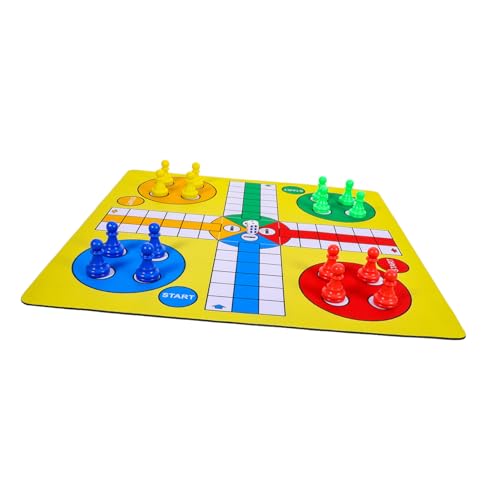 Beaupretty Fliegendes Schachspiel Set Tragbare Chess Mat mit Figuren Leicht und Sicher für Erwachsene für Partys und Reisen Logisches Denkspiel von Beaupretty