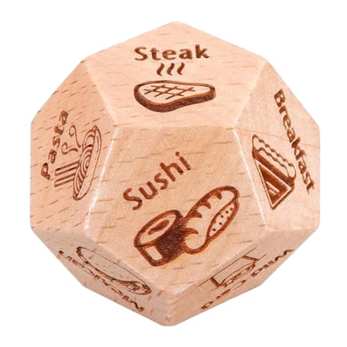 Beaupretty Food Entscheidungswürfel Spielrequisit Essenswahl Würfel Dekorativer Dinner Helfer Spaßiger Rezept Entscheider für Abwechslungsreiche Mahlzeiten Beaupretty Food Entscheidungswürfel Spielrequisit Essenswahl Würfel Dekorativer Dinner Helfer Spaßiger Rezept Entscheider für Abwechslungsreiche Mahlzeiten von Beaupretty