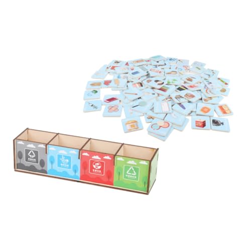 Beaupretty Frühes Lernspiel Müllsortierspielzeug für Eltern Junge Mädchen Interaktion Umweltbewusstsein Pädagogisches mit Sicherer Glatter Oberfläche und Kreativem Stufenweisem Spielspaß Beaupretty Frühes Lernspiel Müllsortierspielzeug für Eltern Junge Mädchen Interaktion Umweltbewusstsein Pädagogisches mit Sicherer Glatter Oberfläche und Kreativem Stufenweisem Spielspaß von Beaupretty