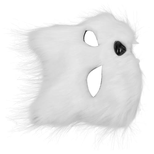 Beaupretty Fuchs Maske für Halloween Furry Halbgesichtsmaske für Damen Kostümpartys Karneval Realistisches Design Atmungsaktiv Wiederverwendbar Langlebig Beaupretty Fuchs Maske für Halloween Furry Halbgesichtsmaske für Damen Kostümpartys Karneval Realistisches Design Atmungsaktiv Wiederverwendbar Langlebig von Beaupretty