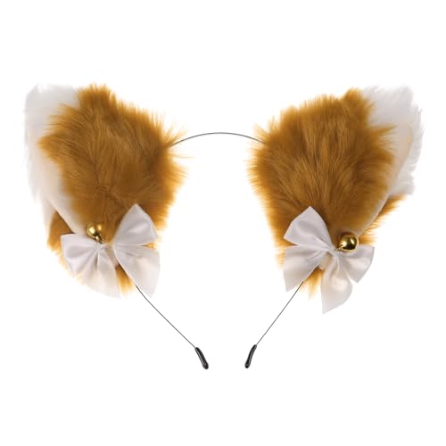 Fuchs Ohren Stirnband Plüsch Anime Tier Stirnband Cosplay Fell Katzenohren Stirnband Party Kostüm Haarschmuck für Kinder Und Erwachsene Fuchs Ohren Stirnband Plüsch Anime Tier Stirnband Cosplay Fell Katzenohren Stirnband Party Kostüm Haarschmuck für Kinder Und Erwachsene von Beaupretty