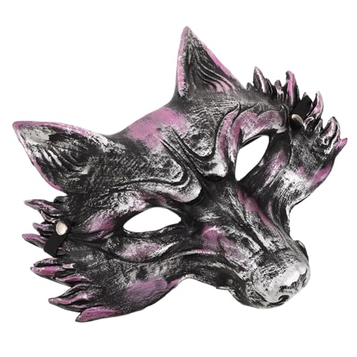 Beaupretty Fuchsgesichtsmaske aus PU Schaumstoff Realistische Halloween Tiermaske für Erwachsene Leichte und Stabile Maskerade für Party Karneval und Cosplay Beaupretty Fuchsgesichtsmaske aus PU Schaumstoff Realistische Halloween Tiermaske für Erwachsene Leichte und Stabile Maskerade für Party Karneval und Cosplay von Beaupretty