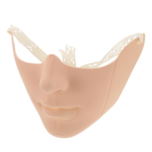 Beaupretty Futuristisches Cosplay Zubehör für Halloween Masquerade Ball Halbmaske für Herren Leichte und Robuste Kostümmaske für Partys und Fotoshootings Beaupretty Futuristisches Cosplay Zubehör für Halloween Masquerade Ball Halbmaske für Herren Leichte und Robuste Kostümmaske für Partys und Fotoshootings von Beaupretty