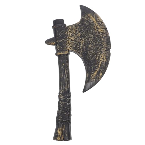 Beaupretty Gangster Requisiten Axe gefälschte Halloween- Maskerade-Kostüm-Requisite für Kostümzubehör Cosplay-Zubehör Cosplay Requisite Kostüm Plastik Dark Brown von Beaupretty