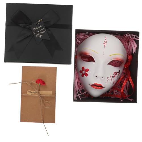 Beaupretty Ganzflächige Festival Maske Handbemalt mit Kirschblüten-design Karneval Party Requisit für Bühnenauftritte Halloween Prank Accessoire Inkl Geschenkbox Beaupretty Ganzflächige Festival Maske Handbemalt mit Kirschblüten-design Karneval Party Requisit für Bühnenauftritte Halloween Prank Accessoire Inkl Geschenkbox von Beaupretty