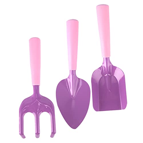 Beaupretty Gartenset Teilig Stabiles Sandspielzeug mit Kleiner Schaufel und Handlichem Rechen Kindgerechte Leichtes Outdoor für Jungen und Mädchen im Sandkasten und Garten von Beaupretty