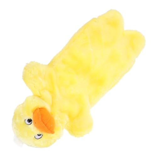 Beaupretty Gelbe Cartoon Ente Handpuppe Plüsch Weiche Tier handpuppe Interaktive Erzählpuppe für Erwachsene Kreative Geschichtenzeit von Beaupretty