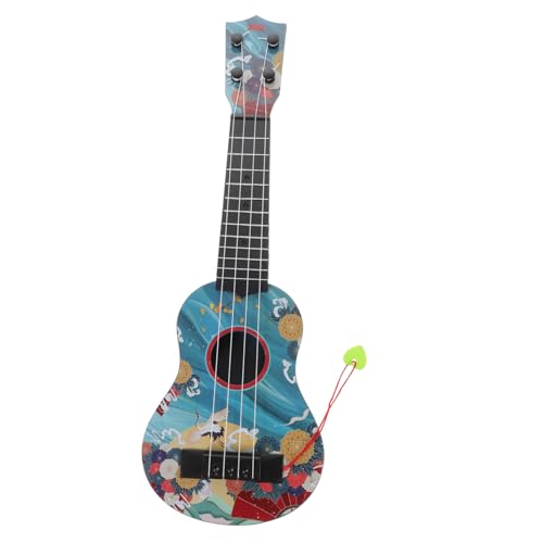 Beaupretty Gitarre Verstellbare Mini Ukulele für Musikinstrument für Frühe Bildung Realistische für Anfänger und Kreative Spielmomente von Beaupretty