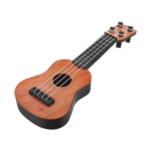 Beaupretty Gitarre für Musikinstrument für Frühkindliche Gelbes Design für Frühes Lernen Dekoration Geeignet von Beaupretty