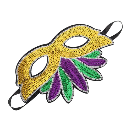 Beaupretty Glänzende Mardi Gras Masken Karneval Masquerade Masken Partydekorationen Foto Requisiten Fasching Kostümaccessoires für Karneval Beaupretty Glänzende Mardi Gras Masken Karneval Masquerade Masken Partydekorationen Foto Requisiten Fasching Kostümaccessoires für Karneval von Beaupretty