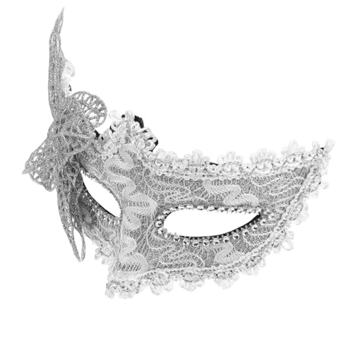 Beaupretty Glänzender Schmetterling Halbe Gesichtsmaske Halloween Cosplay Kostümmaske Maskerade Partys Maske Prom Eimer -strass -halbmaske Für Männer Frauen von Beaupretty