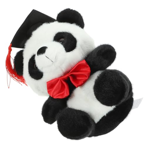 Beaupretty Graduation Plüschpanda mit Doktorhut Weiches Kuscheltier Niedliches für Absolventen Hochwertiges Langlebiges Stofftier für Abschlussfeier und Dekoration Beaupretty Graduation Plüschpanda mit Doktorhut Weiches Kuscheltier Niedliches für Absolventen Hochwertiges Langlebiges Stofftier für Abschlussfeier und Dekoration von Beaupretty
