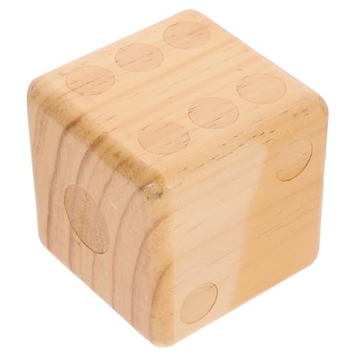 Beaupretty Großer Holz würfel aus Naturholz mit Abgerundeten Ecken für Outdoor partyspiele Geeignet für Garten Rasen und Familienunterhaltung Robustes Spielzubehör für Vielseitige Beaupretty Großer Holz würfel aus Naturholz mit Abgerundeten Ecken für Outdoor partyspiele Geeignet für Garten Rasen und Familienunterhaltung Robustes Spielzubehör für Vielseitige von Beaupretty