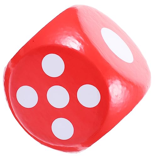 Beaupretty Großer Schaumstoffwürfel Zahlen Würfel Spielwürfel Party Spielrequisite Leise Weicher Würfel für Unterricht Spiele und Kreative Aktivitäten von Beaupretty
