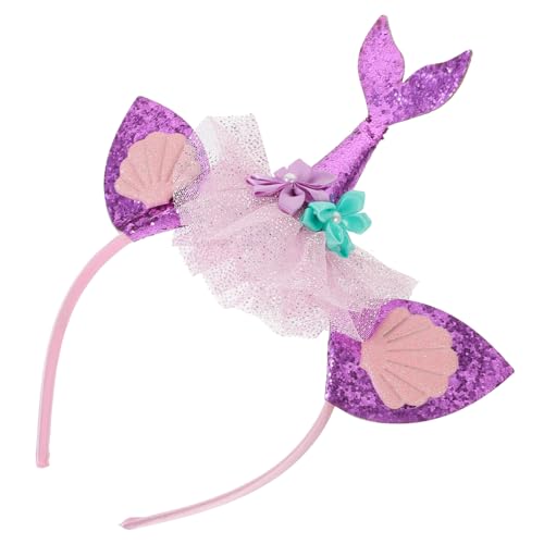 Beaupretty Haarreif Meerjungfrau mit Glitzer Niedlicher Haarreifen für Mädchen Dekorativer Haarreif mit Meerjungfrauenschwanz Party Haarband für Kleine Mädchen Leicht und Bequem Beaupretty Haarreif Meerjungfrau mit Glitzer Niedlicher Haarreifen für Mädchen Dekorativer Haarreif mit Meerjungfrauenschwanz Party Haarband für Kleine Mädchen Leicht und Bequem von Beaupretty