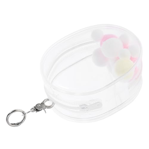 Beaupretty Hängende PVC Transparente Puppentasche für Unterwegs Tragbare Puppen Tragetasche mit Praktischem Haken zur Präsentation und Aufbewahrung Kleiner Puppen Zufällige Zufällige Farbe von Beaupretty