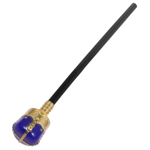 Beaupretty Halloween Cosplay Gehstock Requisite Königszepter Blau Gold Kostüm Zubehör für Fasching Mottoparty Karneval Leicht Langlebig für Jungen und Mädchen Beaupretty Halloween Cosplay Gehstock Requisite Königszepter Blau Gold Kostüm Zubehör für Fasching Mottoparty Karneval Leicht Langlebig für Jungen und Mädchen von Beaupretty