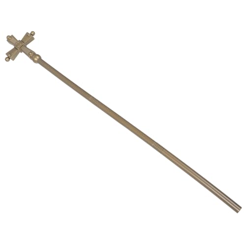 Beaupretty Halloween Cosplay Gehstock Requisite Kreuz Antikbronze Kostüm Accessoire für Party und Bühnenauftritt Beaupretty Halloween Cosplay Gehstock Requisite Kreuz Antikbronze Kostüm Accessoire für Party und Bühnenauftritt von Beaupretty