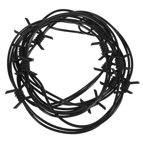 Beaupretty Halloween Deko Stacheldraht Girlande Fake Barbed Wire Dekoration Party Requisite für Halloween Kostüm Geisterhaus und von Beaupretty