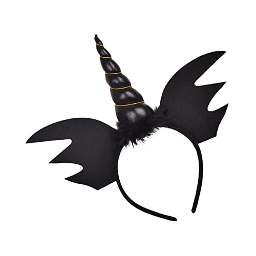 Beaupretty Halloween Einhorn Haarreif Leicht und Bequem für Kostümpartys Hochwertiges Accessoire für Erwachsene für Halloween Feiern und Cosplay Dekoration von Beaupretty