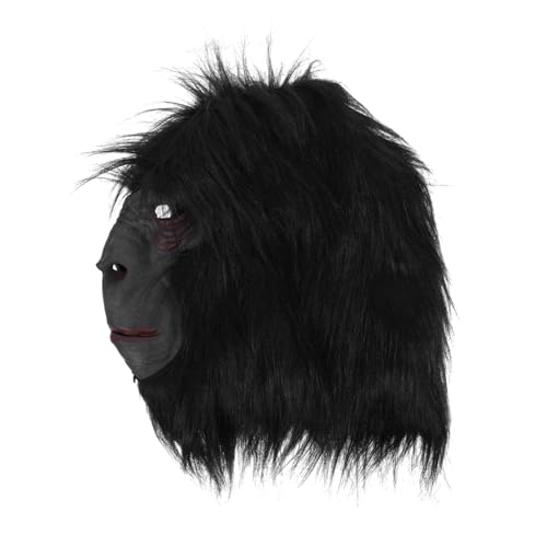 Beaupretty Halloween Gorilla Mask Realistische Tiermaske für Karneval und Kostümpartys für Halloween Dekoration und Fotografie von Beaupretty