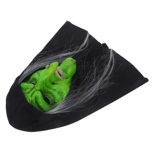 Beaupretty Halloween Gruselige Cosplay Maske für Kostümpartys für Halloween Events Unisex Hexenmaske für Beeindruckende Auftritte Beaupretty Halloween Gruselige Cosplay Maske für Kostümpartys für Halloween Events Unisex Hexenmaske für Beeindruckende Auftritte von Beaupretty