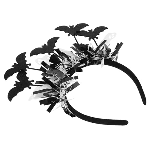 Beaupretty Halloween Haarreif mit Fledermaus und Geist Realistisches Halloween Accessoire Bequemer Leichter Party Kopfschmuck für Frauen Authentisches Festtags Kostümzubehör von Beaupretty