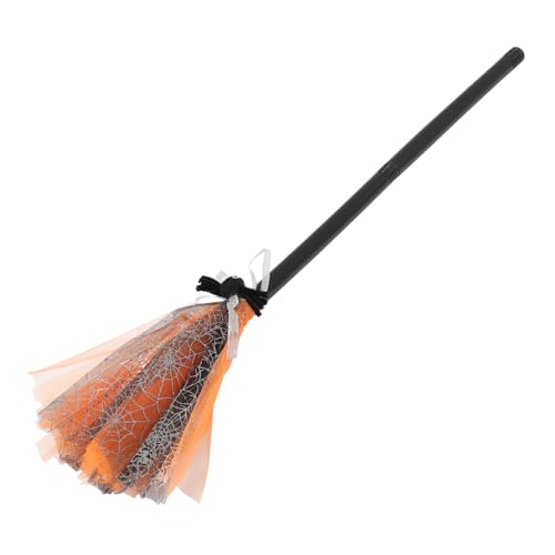 Beaupretty Halloween Hexenbesen Cosplay Zauberbesen Verstellbar Abnehmbar Erwachsene Kostüm Zubehör für Halloween Karneval Party von Beaupretty