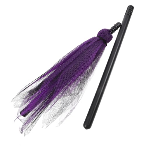 Beaupretty Halloween Hexenbesen für Kreatives Kostümzubehör für Halloween Cosplay Requisiten Bunte Dekoration für Unvergessliche Partys Vielseitig Einsetzbar von Beaupretty
