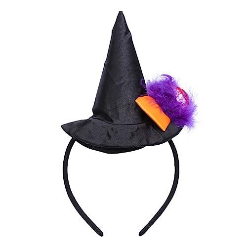 Beaupretty Halloween Hexenhut Haarreif mit Spitzem Hut Halloween Kopfschmuck Leichtes Kostüm Accessoire für Erwachsene Karneval Cosplay Party Beaupretty Halloween Hexenhut Haarreif mit Spitzem Hut Halloween Kopfschmuck Leichtes Kostüm Accessoire für Erwachsene Karneval Cosplay Party von Beaupretty