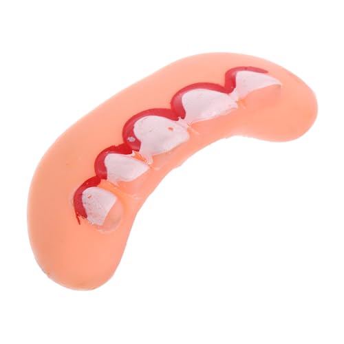 Beaupretty Halloween Kostüm Fake Zähne aus Realistische Party Dentures Requisiten für Cosplay Gruselige Vampir Zähne Zubehör Geeignet für Halloween und Kostümpartys von Beaupretty