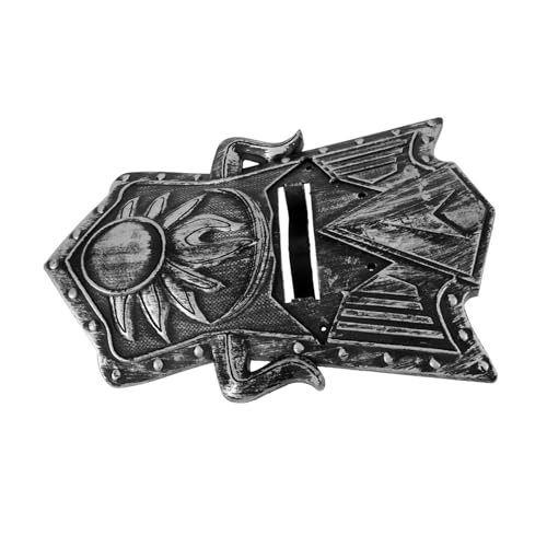 Beaupretty Halloween Kostüm Zubehör Graues Spielzeugschild für Mittelalter Cosplay Rollenspiele für Festivalaktivitäten Robust Sicher für Kreatives Beaupretty Halloween Kostüm Zubehör Graues Spielzeugschild für Mittelalter Cosplay Rollenspiele für Festivalaktivitäten Robust Sicher für Kreatives von Beaupretty