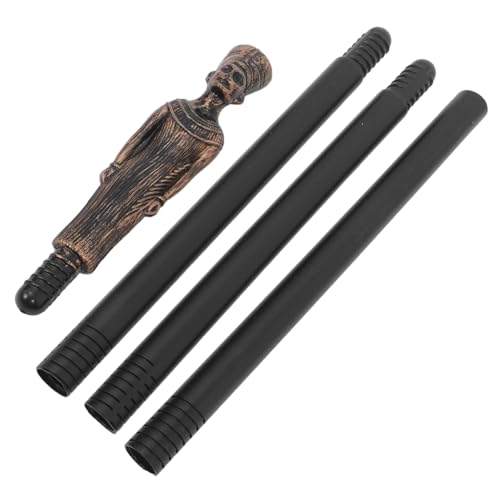 Beaupretty Halloween Kostümstab Kunststoff Antiker Zaubererstab für Rollenspiele Mottopartys Kostümzubehör Sicher Verstellbar für Altersgruppen Vielseitige Beaupretty Halloween Kostümstab Kunststoff Antiker Zaubererstab für Rollenspiele Mottopartys Kostümzubehör Sicher Verstellbar für Altersgruppen Vielseitige von Beaupretty