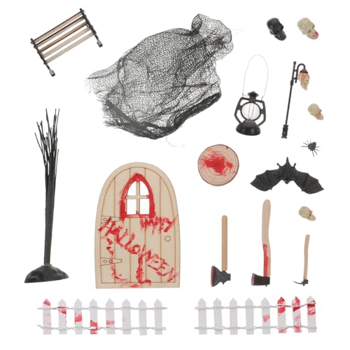 Beaupretty Halloween Miniaturen Set Teiliges Deko Set für Puppenhaus Halloween Dekoration für Indoor Miniatur Garten und DIY Projekte Beaupretty Halloween Miniaturen Set Teiliges Deko Set für Puppenhaus Halloween Dekoration für Indoor Miniatur Garten und DIY Projekte von Beaupretty