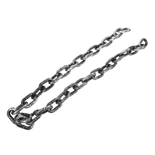 Beaupretty Spukhaus-Requisiten Gruselige Kunststoff-dekorkette Kostüm-Accessoire Für Gefängnis Oder Halloween-themenparty Lang von Beaupretty